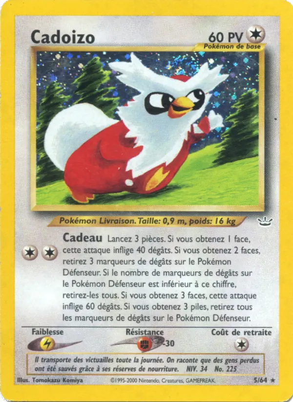 Carte Cadoizo de l'extension Neo Revelation, numéro 5/64