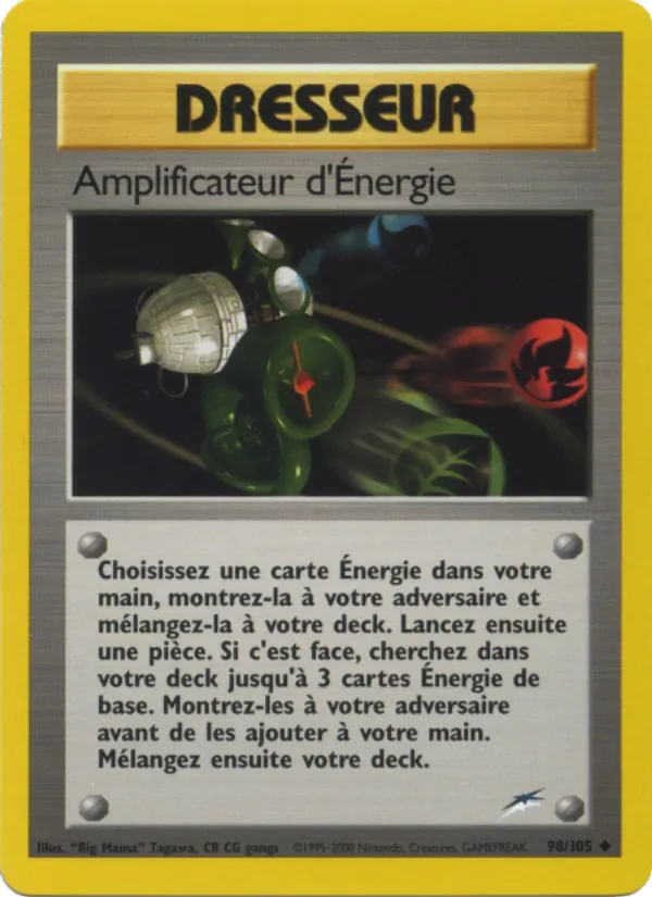Carte Amplificateur d'Énergie de l'extension Neo Destiny, numéro 98/105
