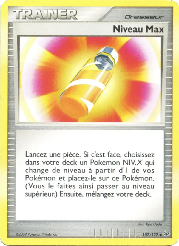 Carte Niveau Max de l'extension Platine, numéro 107/127