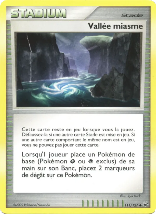 Carte Vallée miasme de l'extension Platine, numéro 111/127