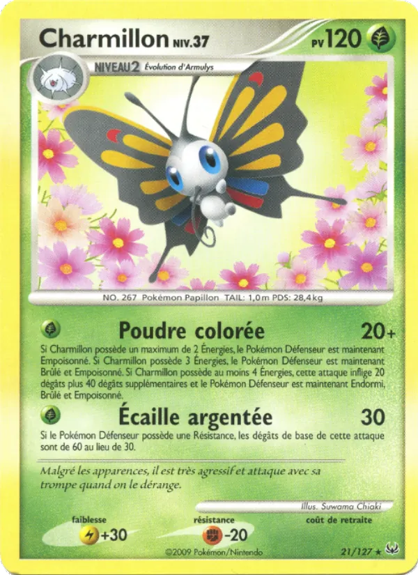 Carte Charmillon de l'extension Platine, numéro 21/127