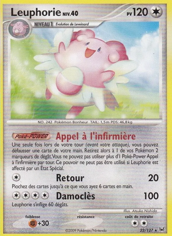 Carte Leuphorie de l'extension Platine, numéro 22/127
