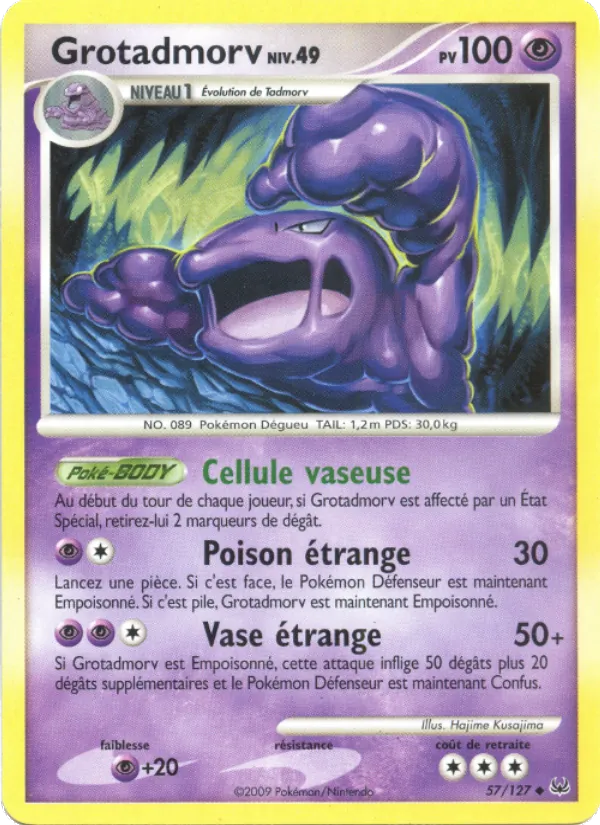 Carte Grotadmorv de l'extension Platine, numéro 57/127