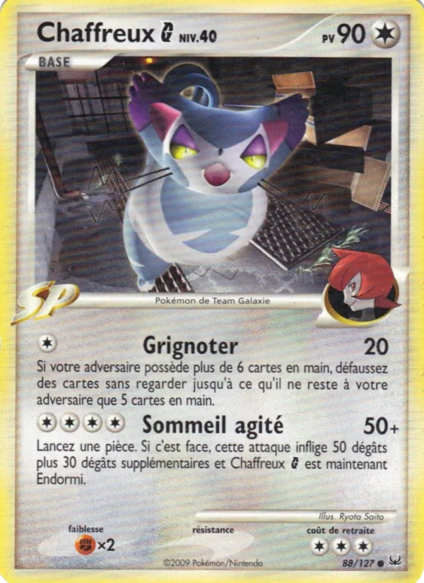 Carte Chaffreux G de l'extension Platine, numéro 88/127