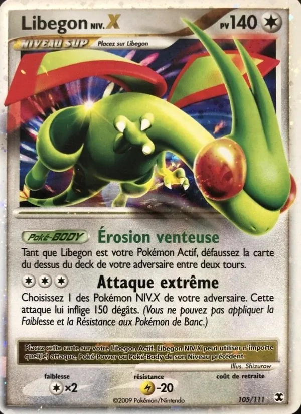 Carte Libegon Niv. X de l'extension Rivaux Émergeants, numéro 105/111