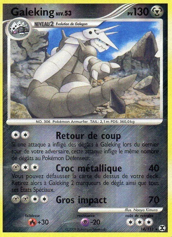 Carte Galeking Niv. 53 de l'extension Rivaux Émergeants, numéro 14/111