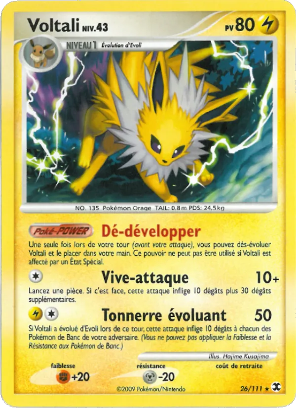 Carte Voltali Niv. 43 de l'extension Rivaux Émergeants, numéro 26/111
