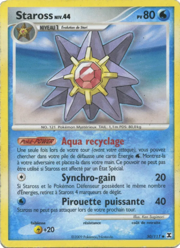 Carte Staross Niv. 44 de l'extension Rivaux Émergeants, numéro 50/111