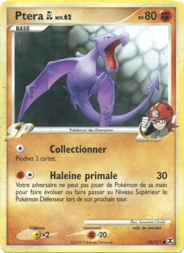 Carte Ptera GL Niv. 62 de l'extension Rivaux Émergeants, numéro 55/111
