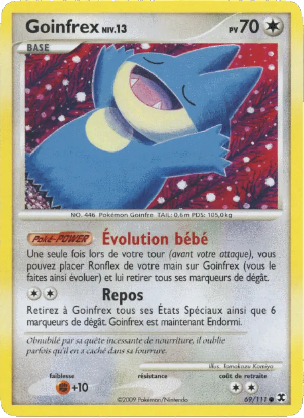 Carte Goinfrex Niv. 13 de l'extension Rivaux Émergeants, numéro 69/111