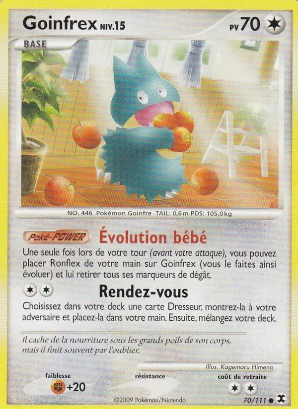 Carte Goinfrex Niv. 15 de l'extension Rivaux Émergeants, numéro 70/111