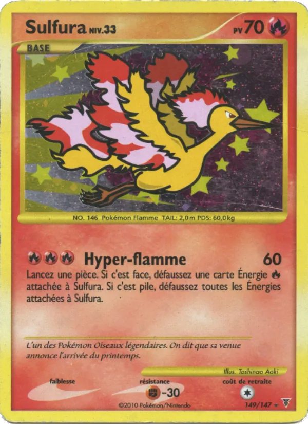Carte Sulfura de l'extension Vainqueurs Suprêmes, numéro 149/147