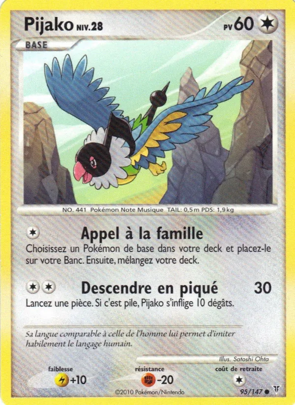 Carte Pijako de l'extension Vainqueurs Suprêmes, numéro 95/147