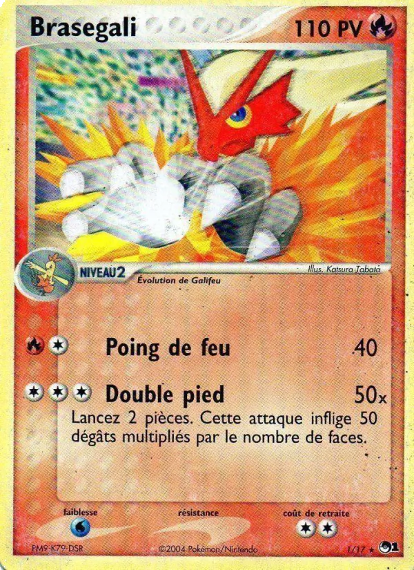 Carte Braségali de l'extension POP Série 1, numéro 1/17