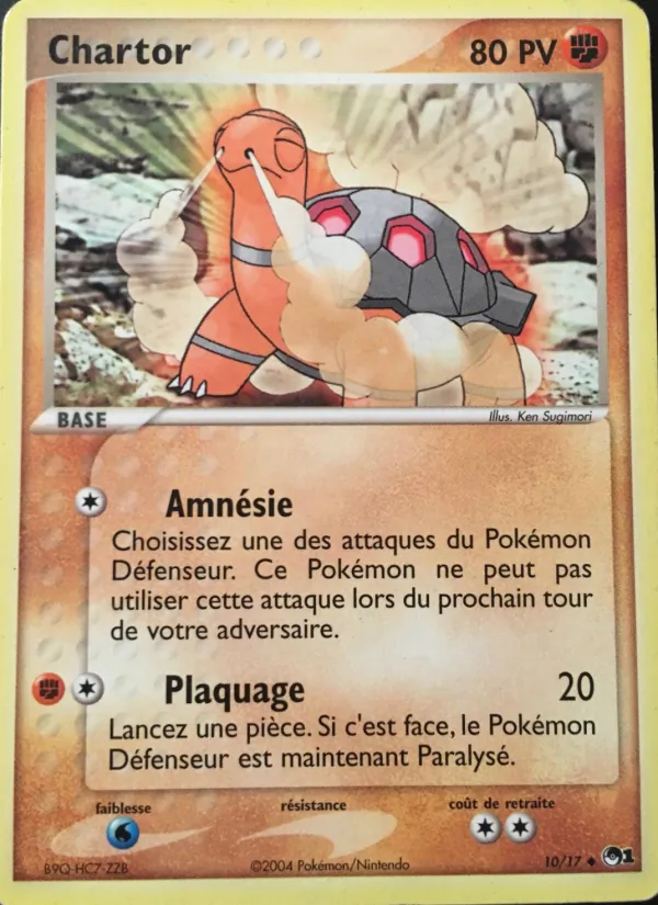 Carte Chartor de l'extension POP Série 1, numéro 10/17