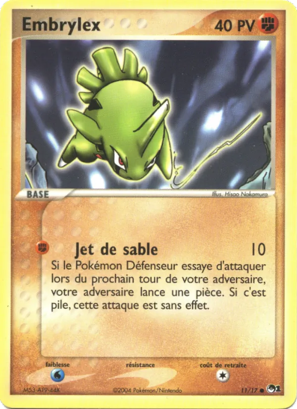 Carte Embrylex de l'extension POP Série 1, numéro 11/17