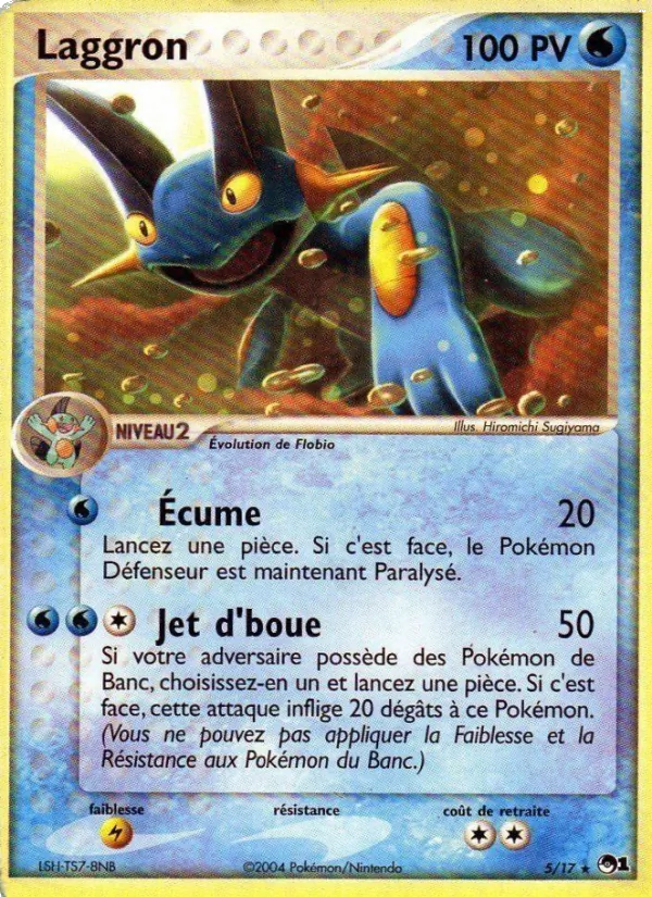 Carte Laggron de l'extension POP Série 1, numéro 5/17