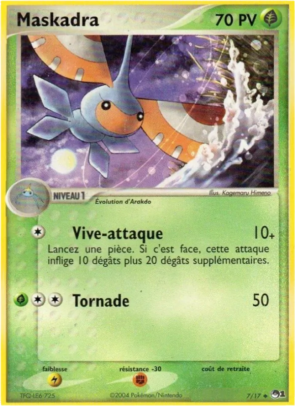 Carte Maskadra de l'extension POP Série 1, numéro 7/17