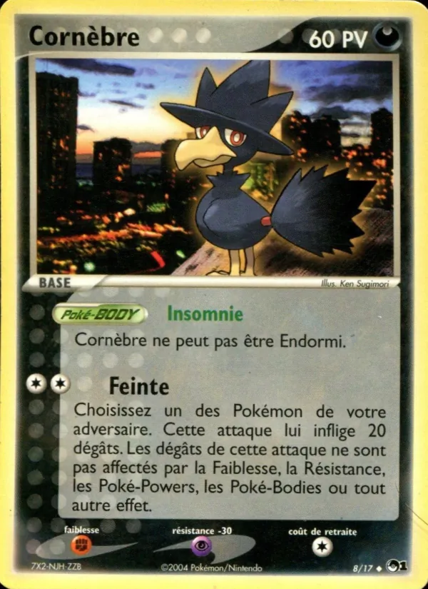Carte Cornèbre de l'extension POP Série 1, numéro 8/17