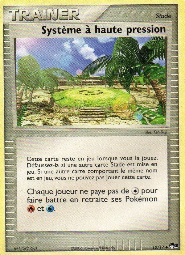 Carte Système à haute pression de l'extension POP Série 3, numéro 10/17