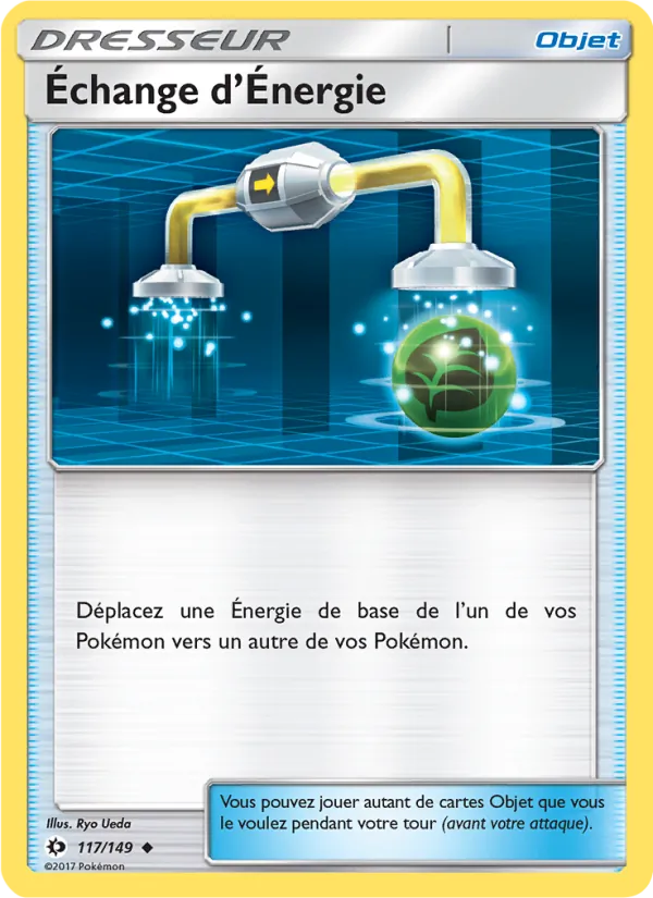 Carte Échange d’Énergie de l'extension Soleil et Lune, numéro 117/149