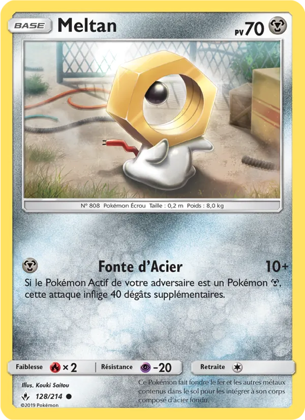Carte Meltan de l'extension Alliance Infaillible, numéro 128/214