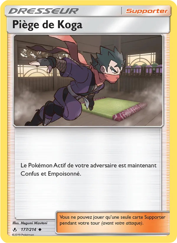 Carte Piège de Koga de l'extension Alliance Infaillible, numéro 177/214