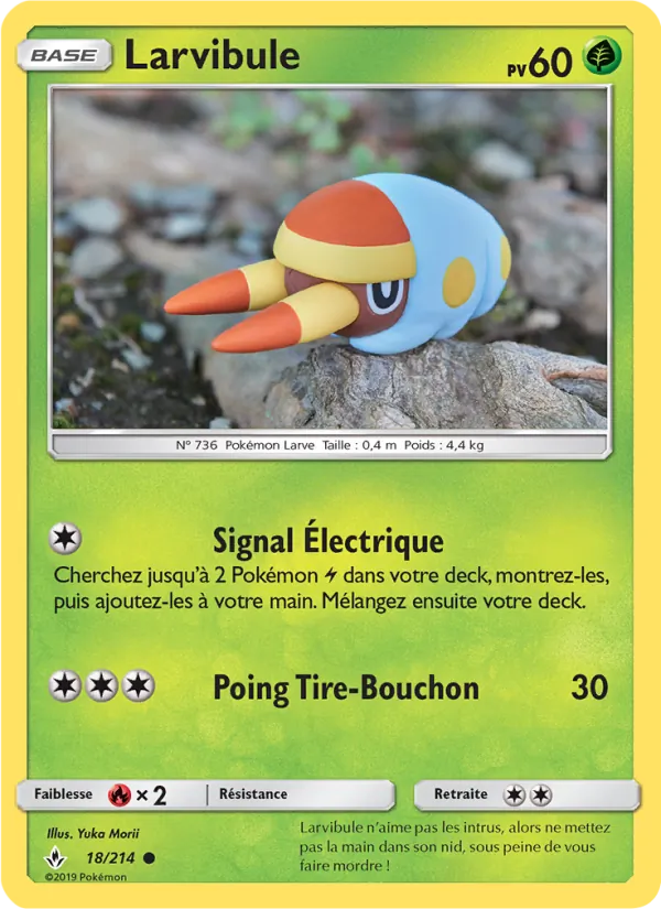 Carte Larvibule de l'extension Alliance Infaillible, numéro 18/214
