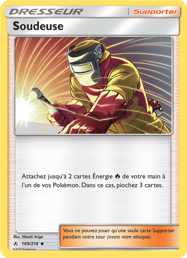 Carte Soudeuse de l'extension Alliance Infaillible, numéro 189/214