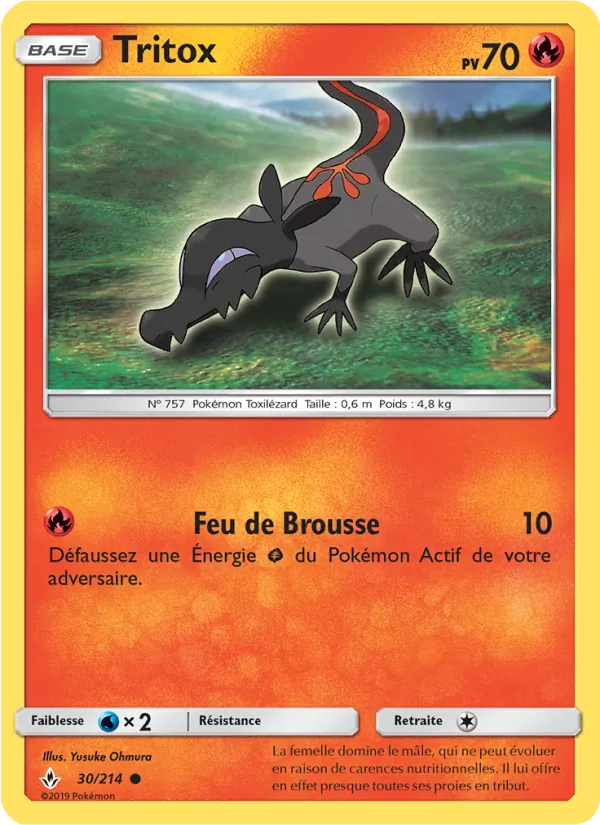 Carte Tritox de l'extension Alliance Infaillible, numéro 30/214