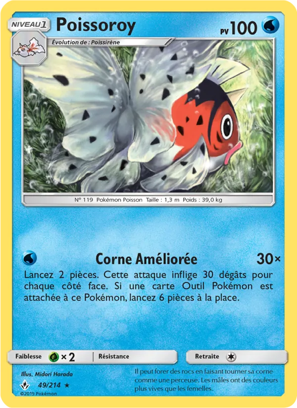Carte Poissoroy de l'extension Alliance Infaillible, numéro 49/214
