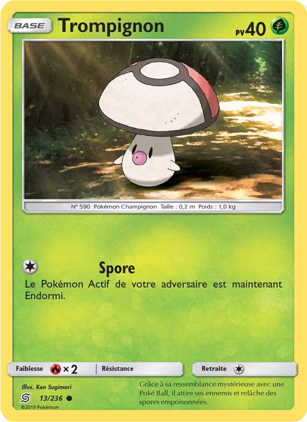 Carte Trompignon de l'extension Harmonie des Esprits, numéro 13/236