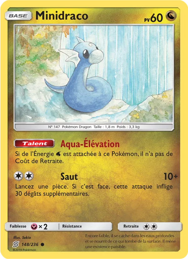 Carte Minidraco de l'extension Harmonie des Esprits, numéro 148/236