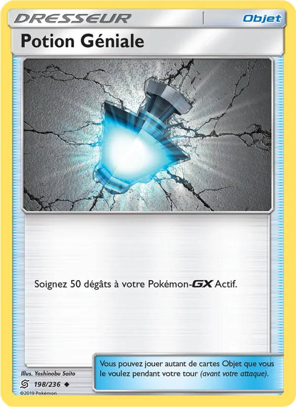 Carte Potion Géniale de l'extension Harmonie des Esprits, numéro 198/236