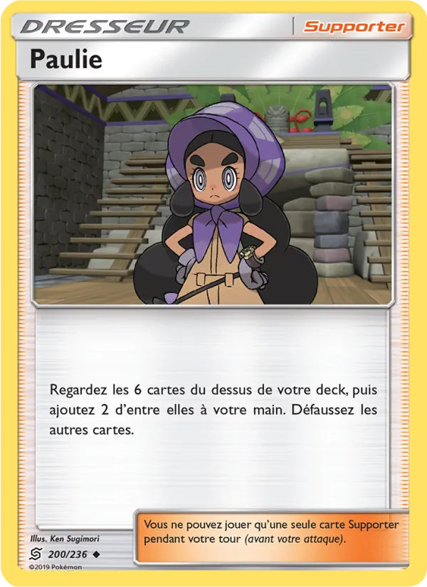 Carte Paulie de l'extension Harmonie des Esprits, numéro 200/236