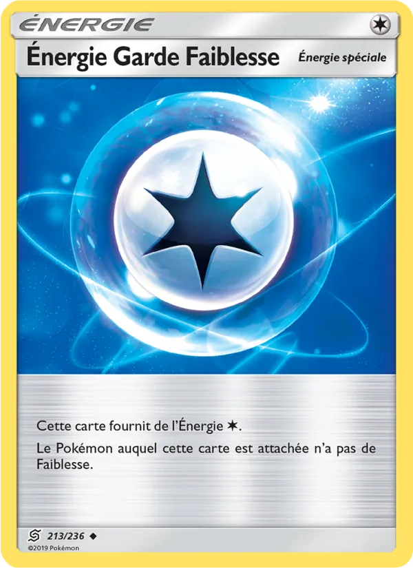Carte Énergie Garde Faiblesse de l'extension Harmonie des Esprits, numéro 213/236
