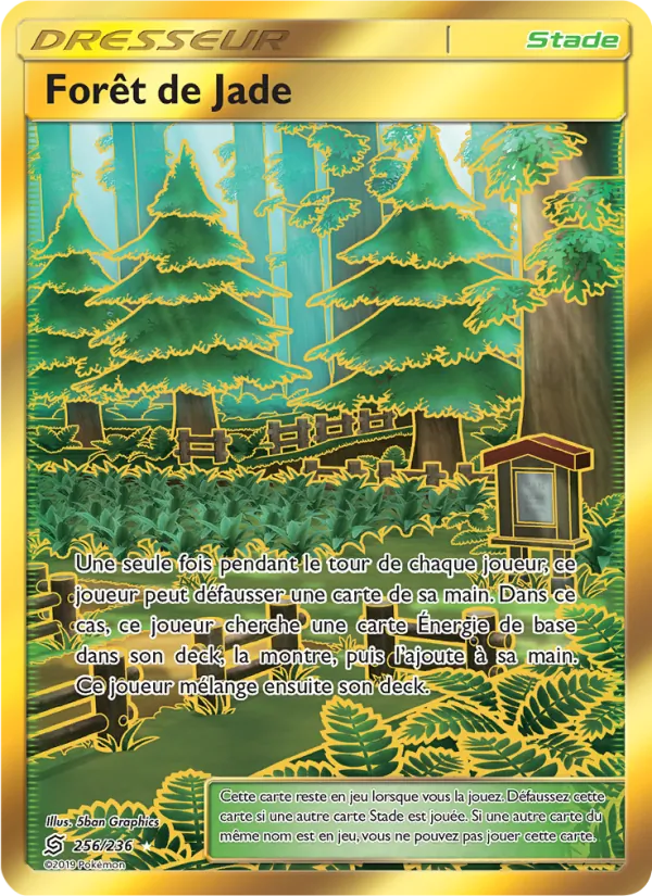 Carte Forêt de Jade de l'extension Harmonie des Esprits, numéro 256/236
