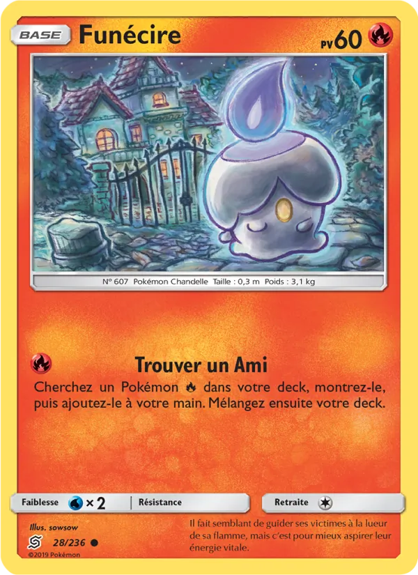 Carte Funécire de l'extension Harmonie des Esprits, numéro 28/236