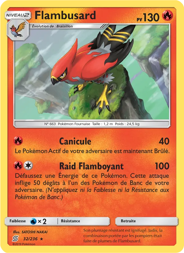 Carte Flambusard de l'extension Harmonie des Esprits, numéro 32/236