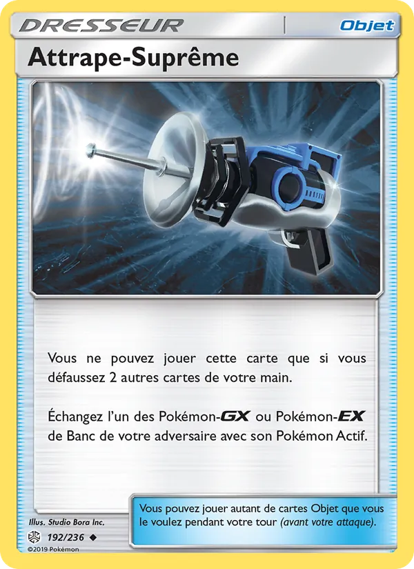 Carte Attrape-Suprême de l'extension Éclipse Cosmique, numéro 192/236