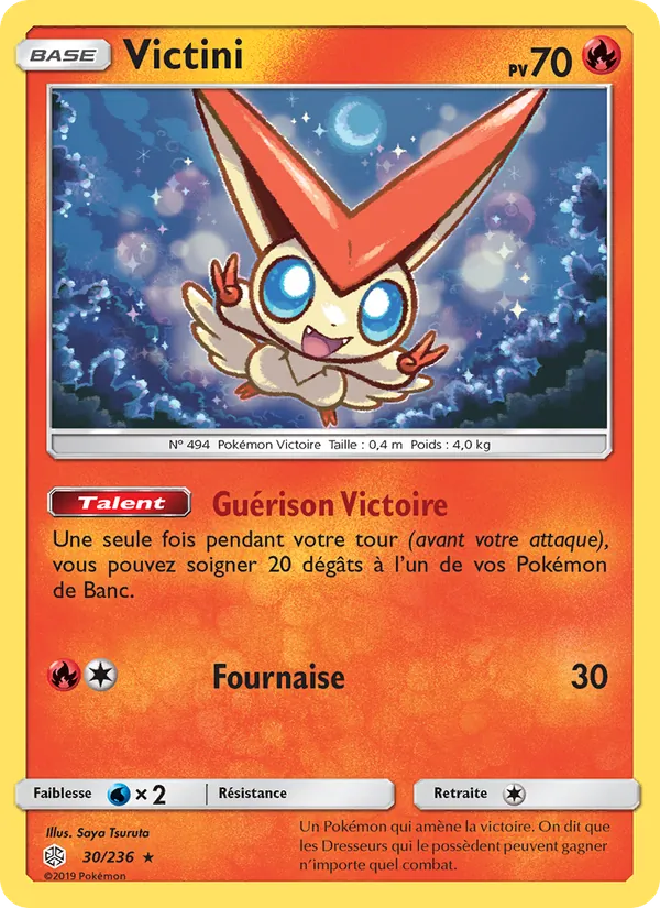 Carte Victini de l'extension Éclipse Cosmique, numéro 30/236