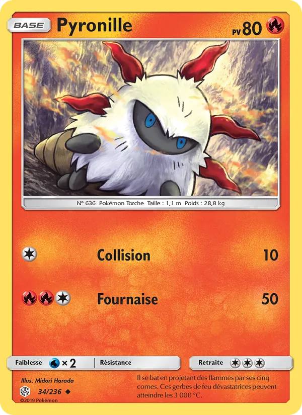 Carte Pyronille de l'extension Éclipse Cosmique, numéro 34/236