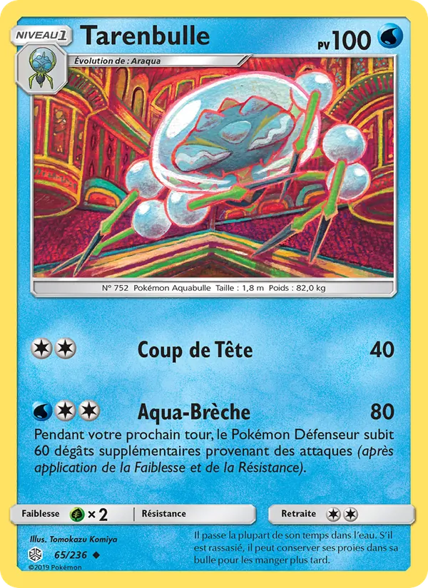 Carte Tarenbulle de l'extension Éclipse Cosmique, numéro 65/236