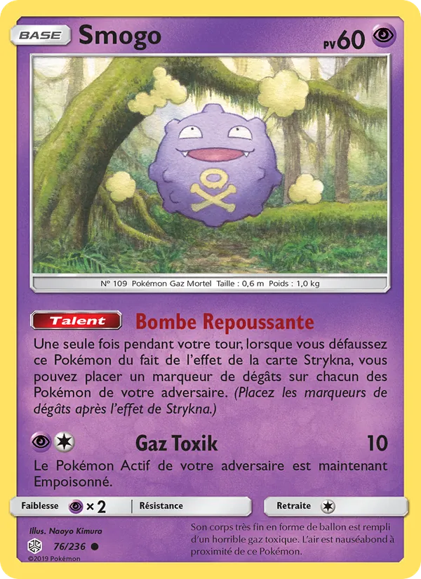 Carte Smogo de l'extension Éclipse Cosmique, numéro 76/236