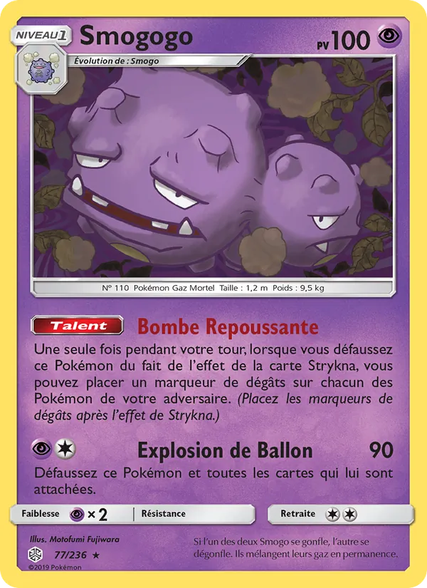 Carte Smogogo de l'extension Éclipse Cosmique, numéro 77/236