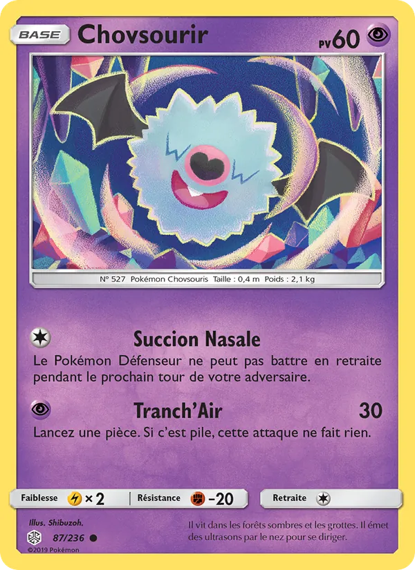 Carte Chovsourir de l'extension Éclipse Cosmique, numéro 87/236