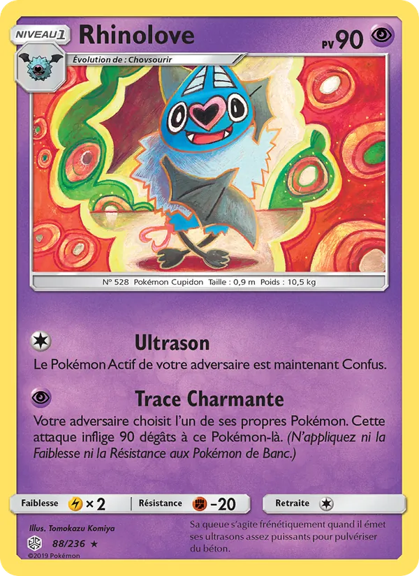 Carte Rhinolove de l'extension Éclipse Cosmique, numéro 88/236