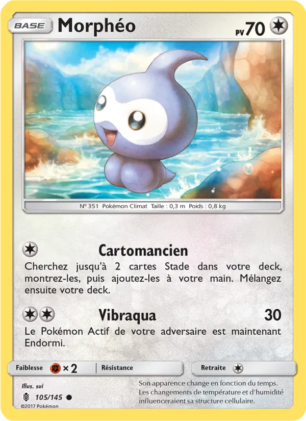 Carte Morphéo de l'extension Gardiens Ascendants, numéro 105/145