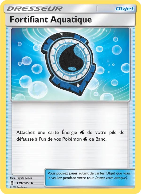 Carte Fortifiant Aquatique de l'extension Gardiens Ascendants, numéro 119/145