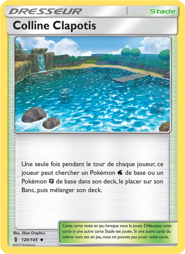 Carte Colline Clapotis de l'extension Gardiens Ascendants, numéro 120/145
